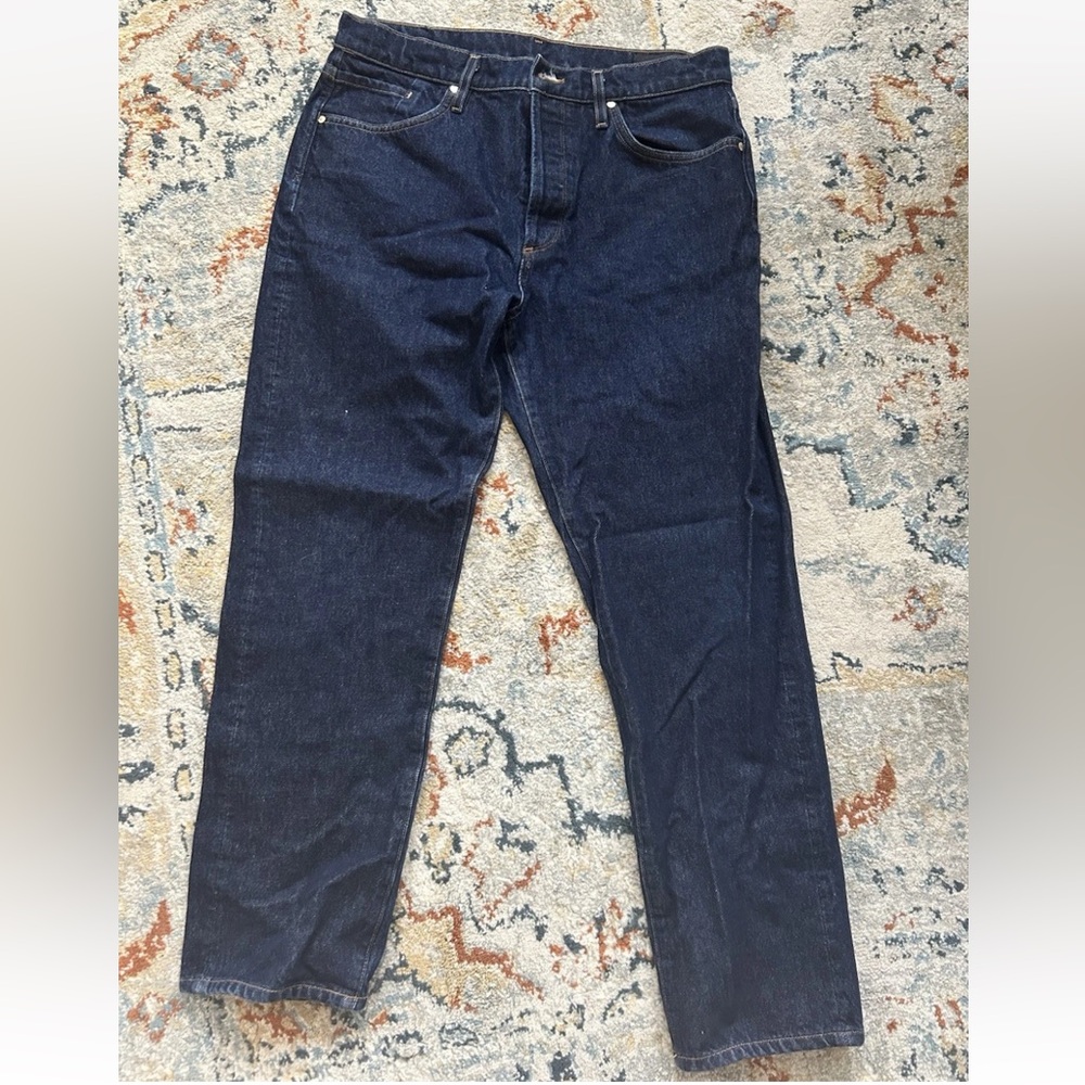 Size 30 Goldsign brand dark wash straight leg jeans